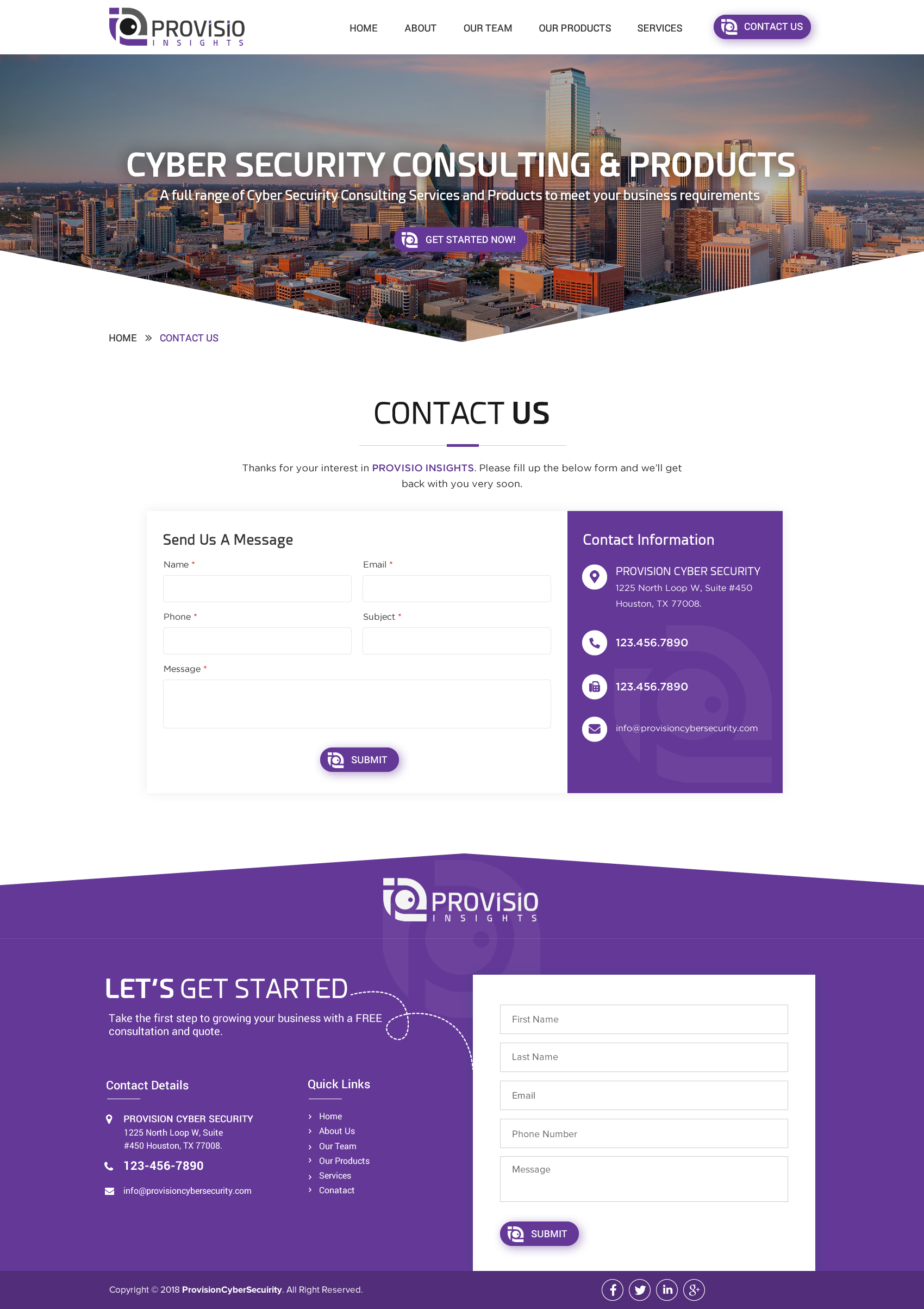 Web Design by Sbss for Provisio Insights, LLC. | Design #20599553