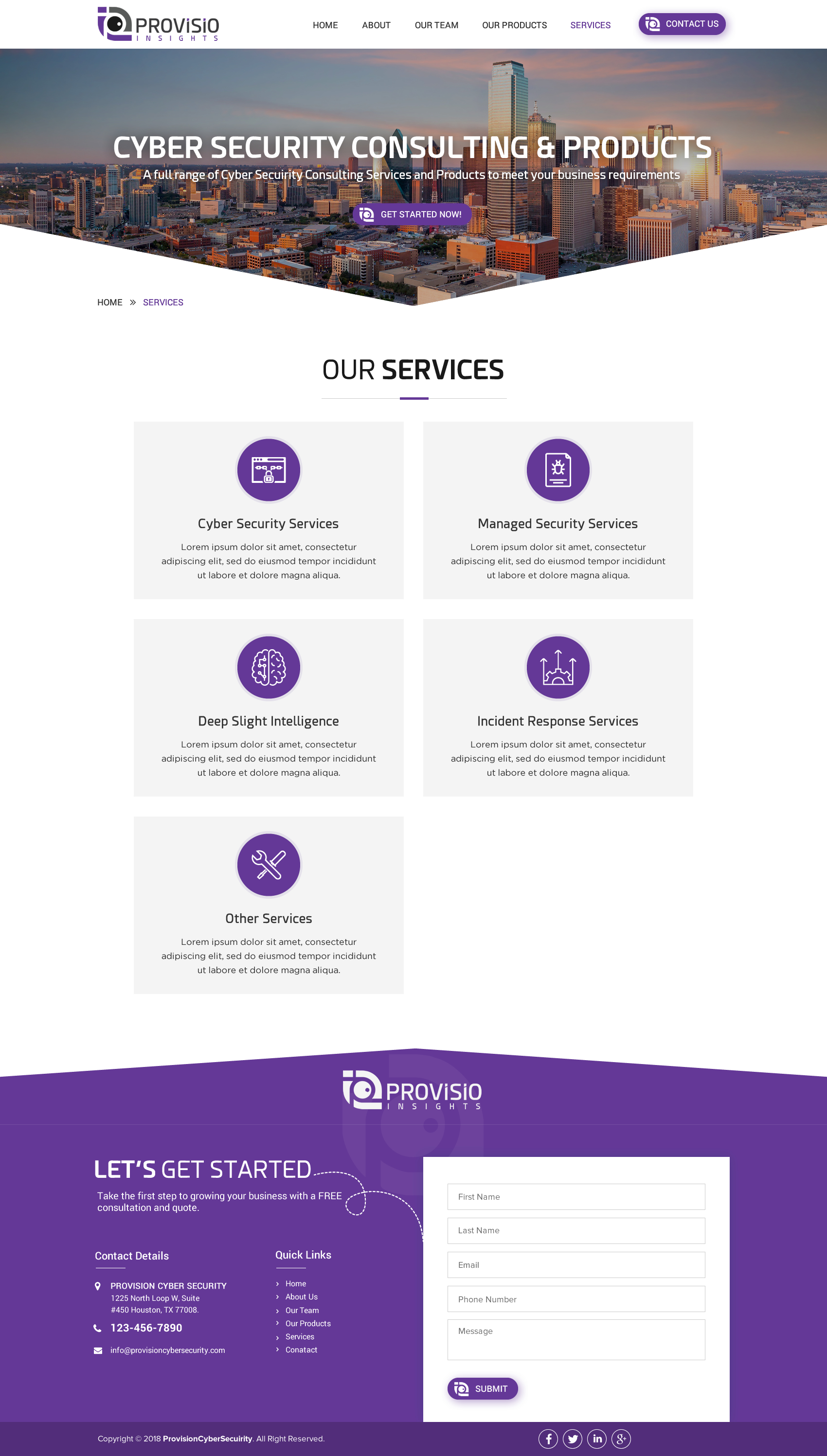 Web Design by Sbss for Provisio Insights, LLC. | Design #20599554