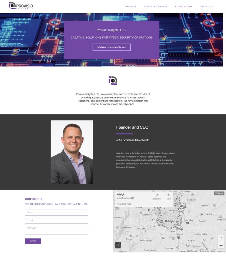 Web-Design von Panther für Provisio Insights, LLC. | Design #20506379