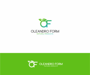 Oleandro Form / O.F. Natural Products | Logo Design by MKR