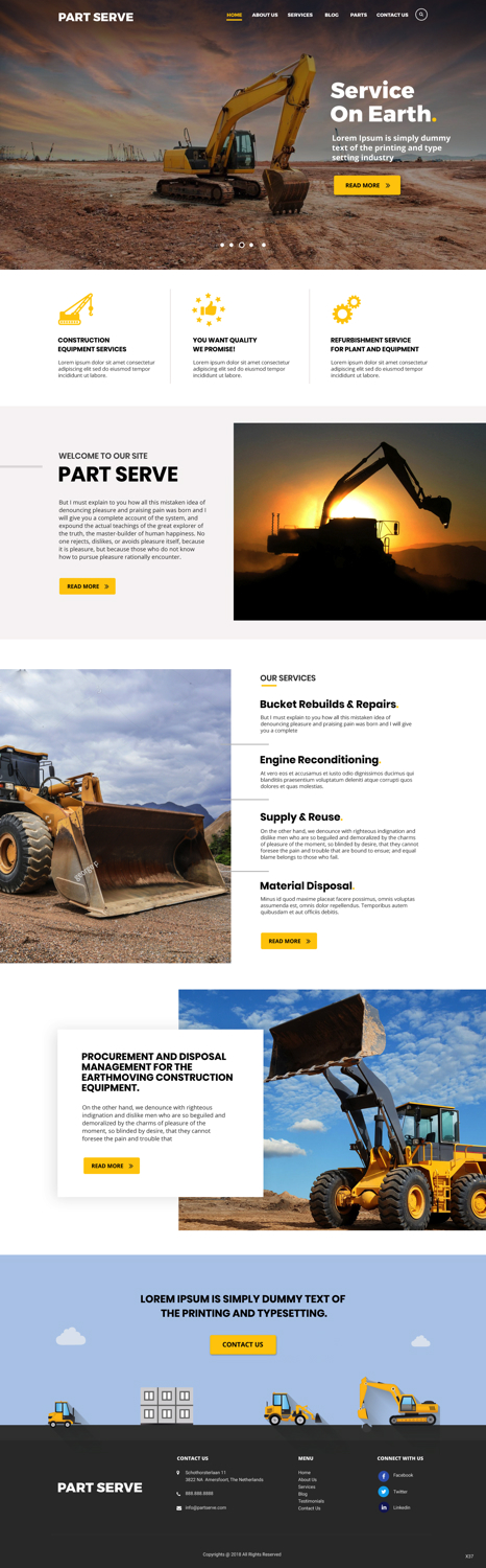 Web Design by pb for Part Serve Pty Ltd | Design #20513753