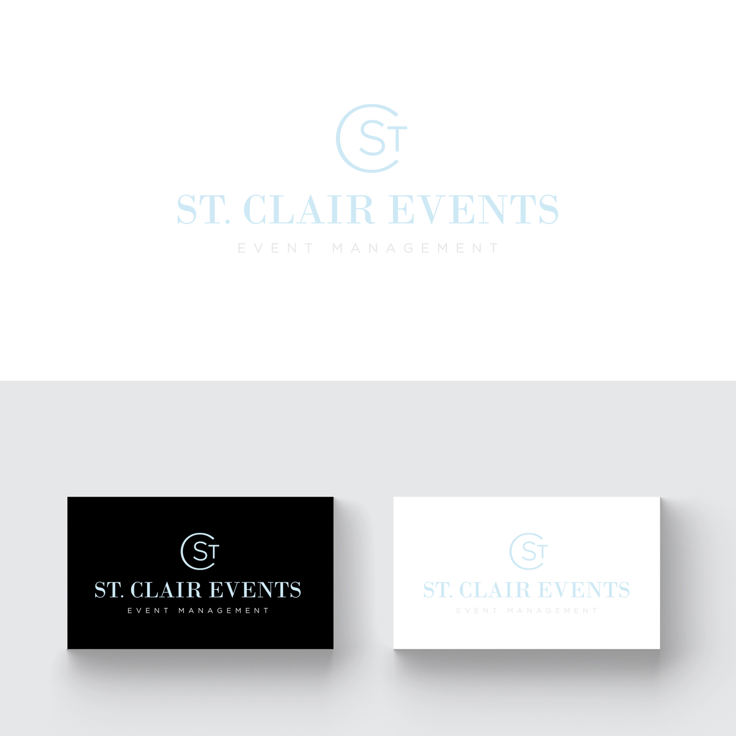 Logo Design by Lesia_Olesia for St Claire Events  | Design: #20714573