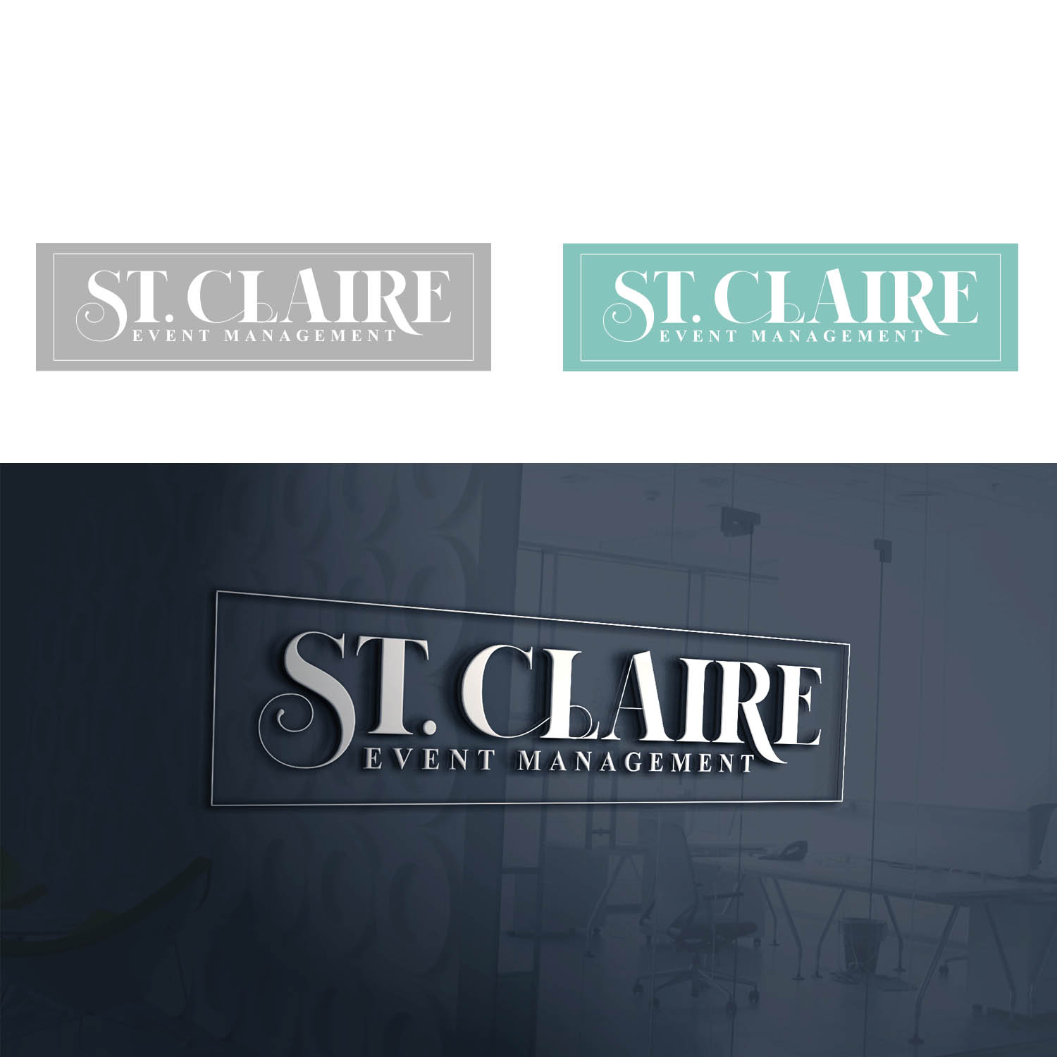 Logo Design by Finley Johnson for St Claire Events  | Design #20561038