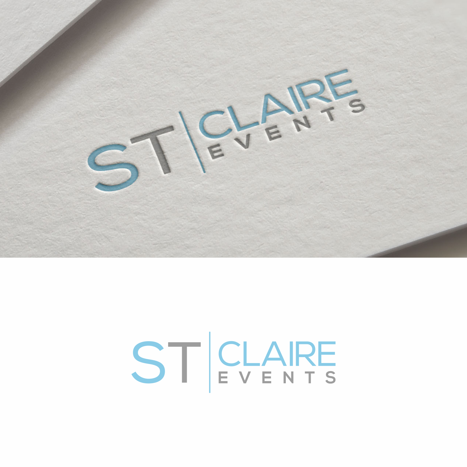 Logo-Design von saher khan 2 für St Claire Events  | Design #20517624