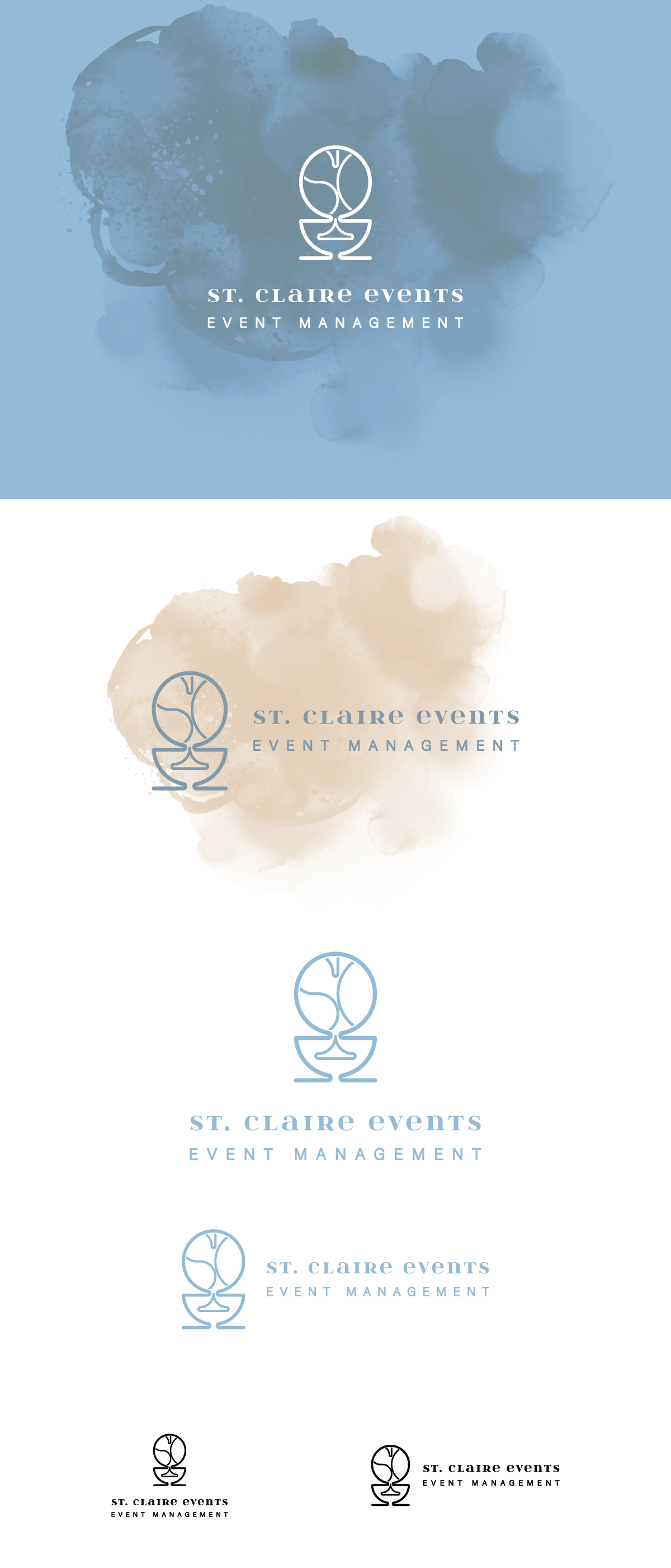 Design de Logo par louisFaye 2 pour St Claire Events  | Design #20548997
