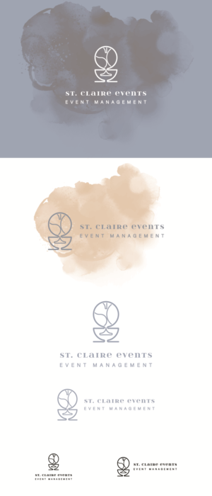 Logo Design by louisFaye 2 for St Claire Events  | Design #20548997