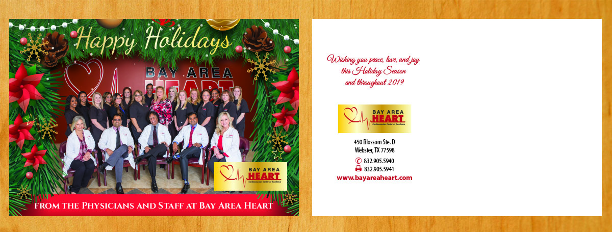 Postcard Design by Venus L. Penaflor for Bay Area Heart | Design #20506977