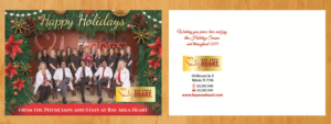 Postcard Design by Venus L. Penaflor for Bay Area Heart | Design #20506977