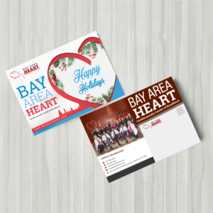 Postcard Design by debdesign for Bay Area Heart | Design: #20511535