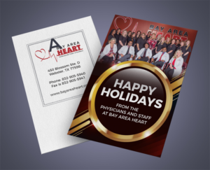 Postcard Design by Deziners Zone for Bay Area Heart | Design: #20510582