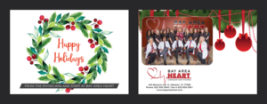 Postcard Design by Deziners Zone for Bay Area Heart | Design: #20510595