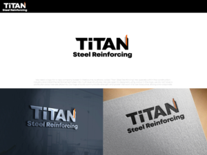 Titan Steel Reinforcing | Logo Design by dharlan