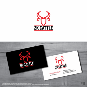 Diseño de Logo por MBARO para 2K_Cattle | Diseño: #20531546