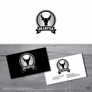 Diseño de Logo por MBARO para 2K_Cattle | Diseño: #20539381