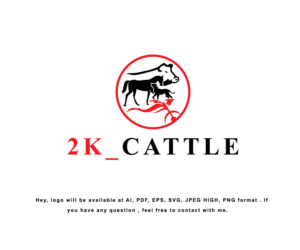 Diseño de Logo por Design Solving para 2K_Cattle | Diseño: #20520483