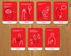 7 values, 7 questions, 7 illustrations! | Graphic Design by MNM