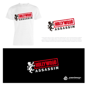 HOLLYWOOD ASSASSIN | Logo Design by JoseDesign
