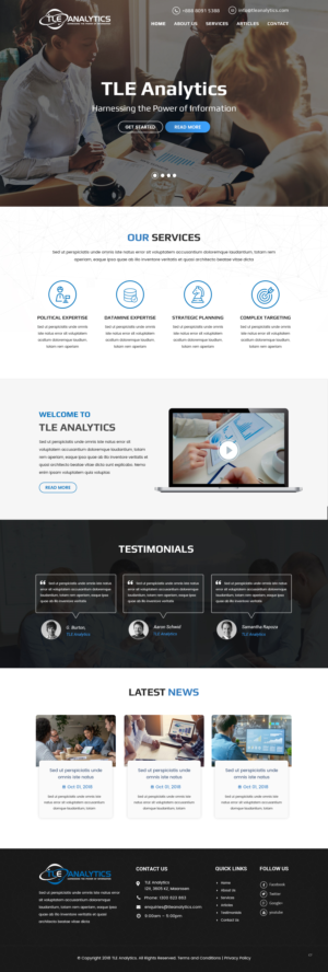 Web Design by pb for this project | Design: #20531749