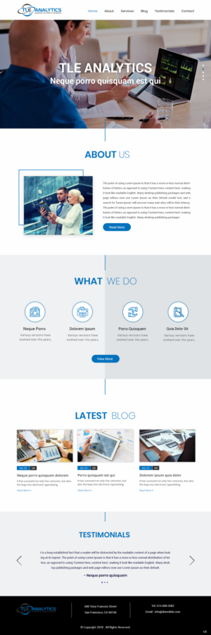 Web Design by pb for this project | Design: #20531750