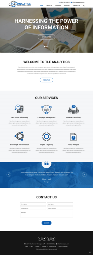 Web Design by pb for this project | Design: #20531755