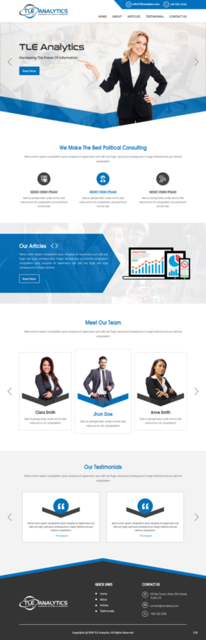 Web Design by pb for this project | Design: #20531756