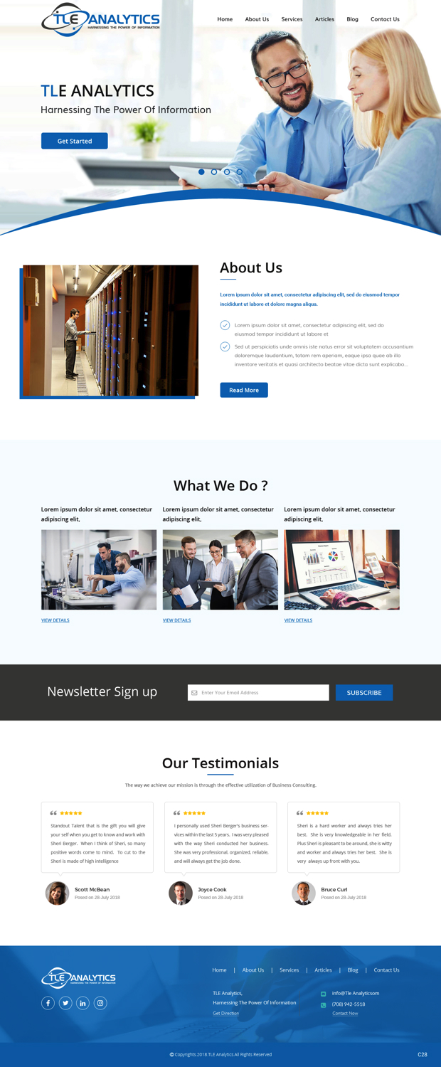 Web Design by pb for this project | Design #20531758