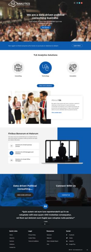 Web Design by pb for this project | Design: #20531764