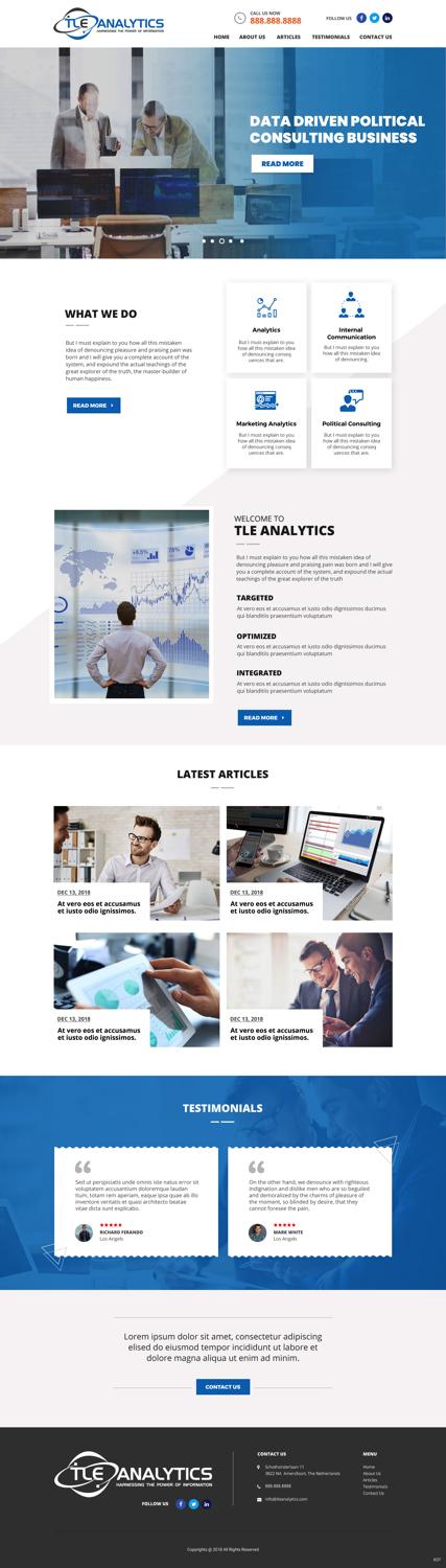 Web Design by pb for this project | Design #20531766