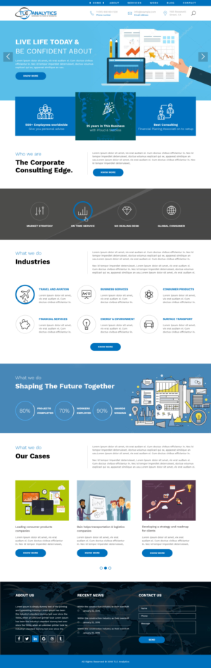 Web-Design von Sujit Banerjee für dieses Projekt | Design #20543304