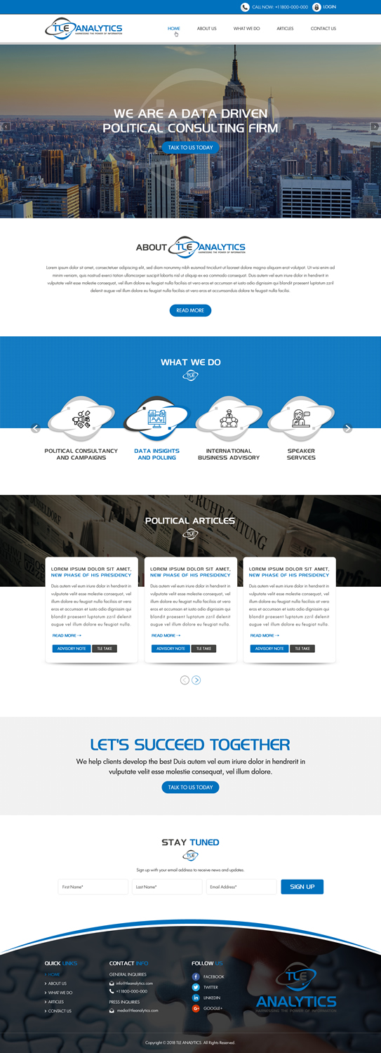 Web Design by Sbss for this project | Design #20527221