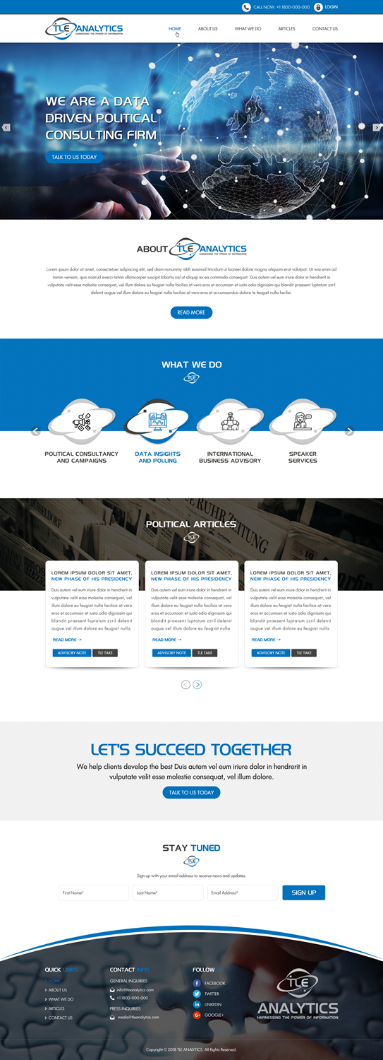 Web Design by Sbss for this project | Design #20528035