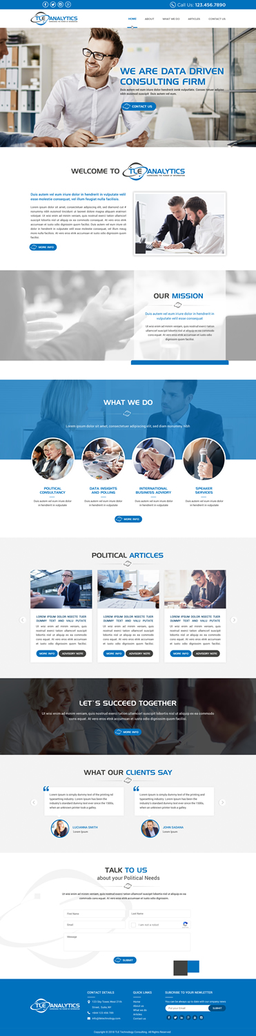 Web Design by Sbss for this project | Design #20537456