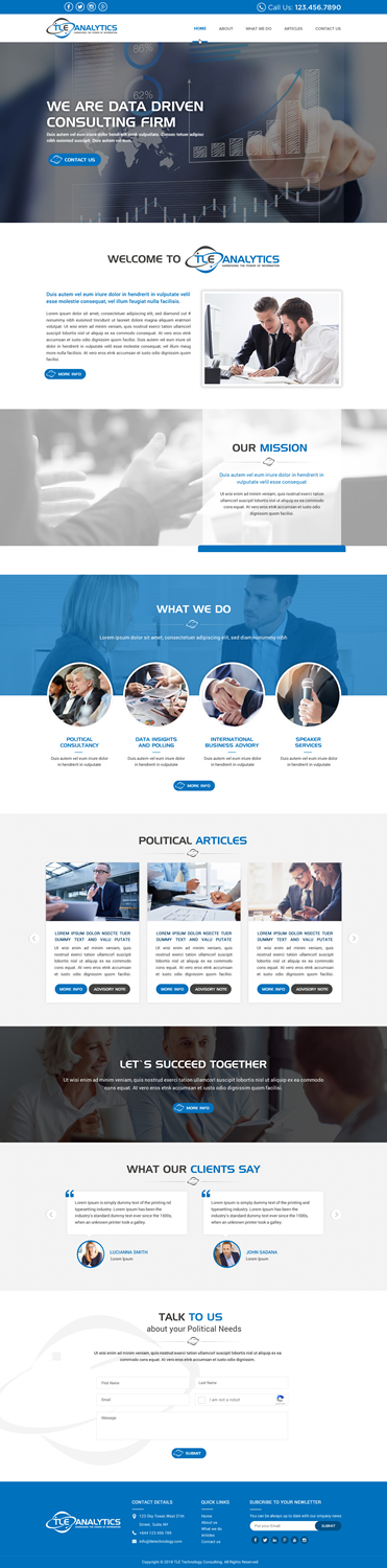 Web Design by Sbss for this project | Design #20537464
