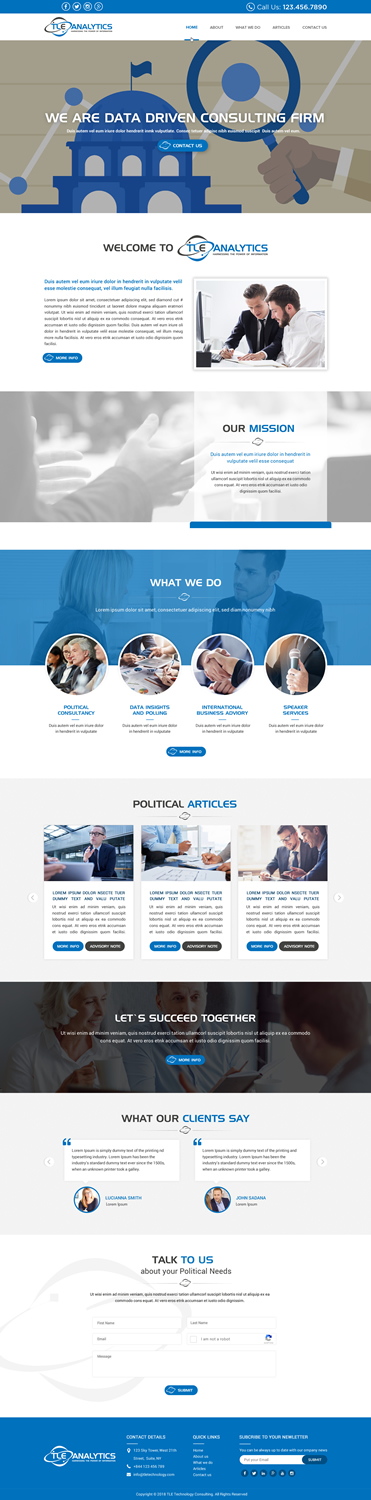 Web Design by Sbss for this project | Design #20537465