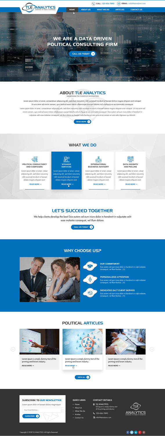 Web Design by Sbss for this project | Design #20537637