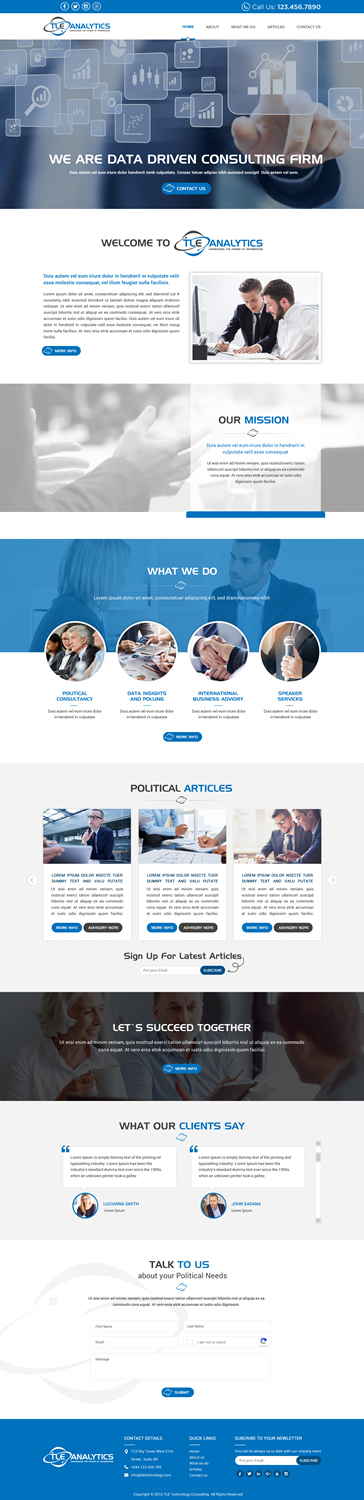 Web Design by Sbss for this project | Design #20630707