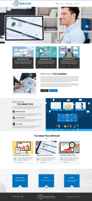 Web Design by Dream Logo Design for this project | Design: #20522915