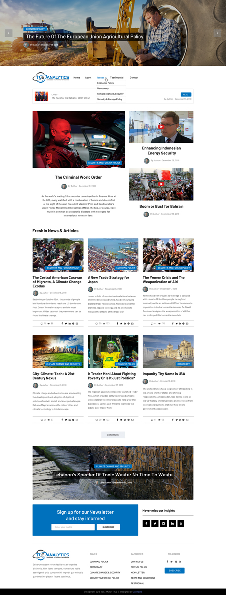 Diseño Web por Da Miracle para este proyecto | Diseño #20539171