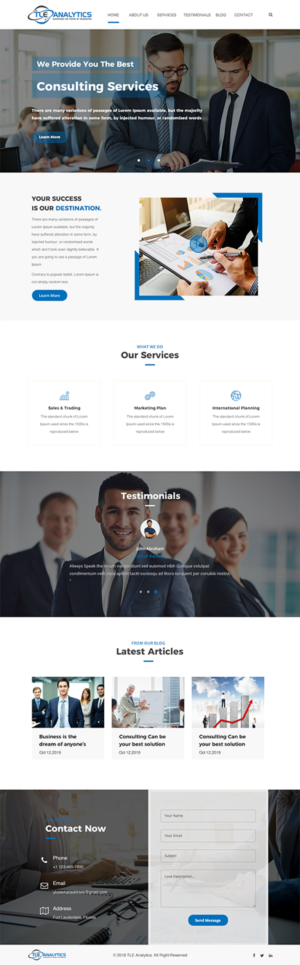 Web-Design von MaazH für dieses Projekt | Design #20564921