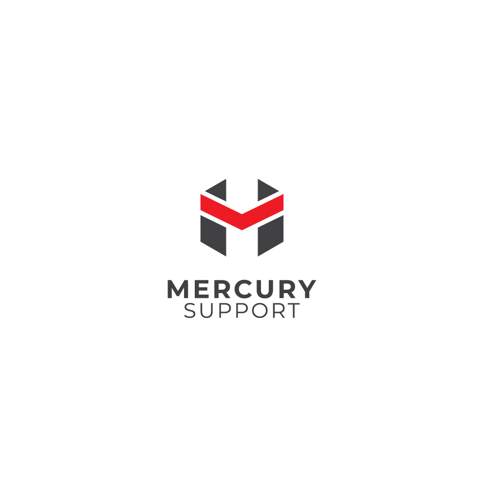 Logo Design by J E R R Y for Mercury Support | Design #20530905