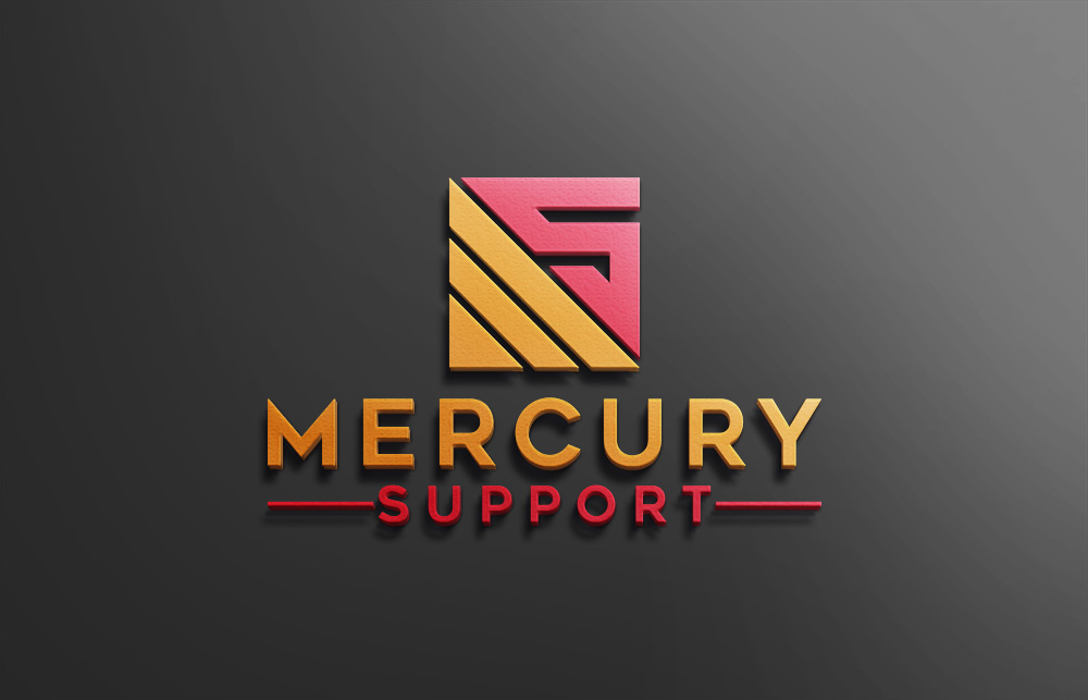 Logo Design by Design Solving for Mercury Support | Design #20521613