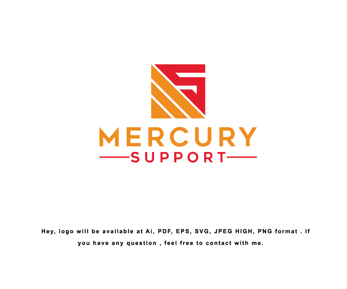 Logo Design by Design Solving for Mercury Support | Design #20521614