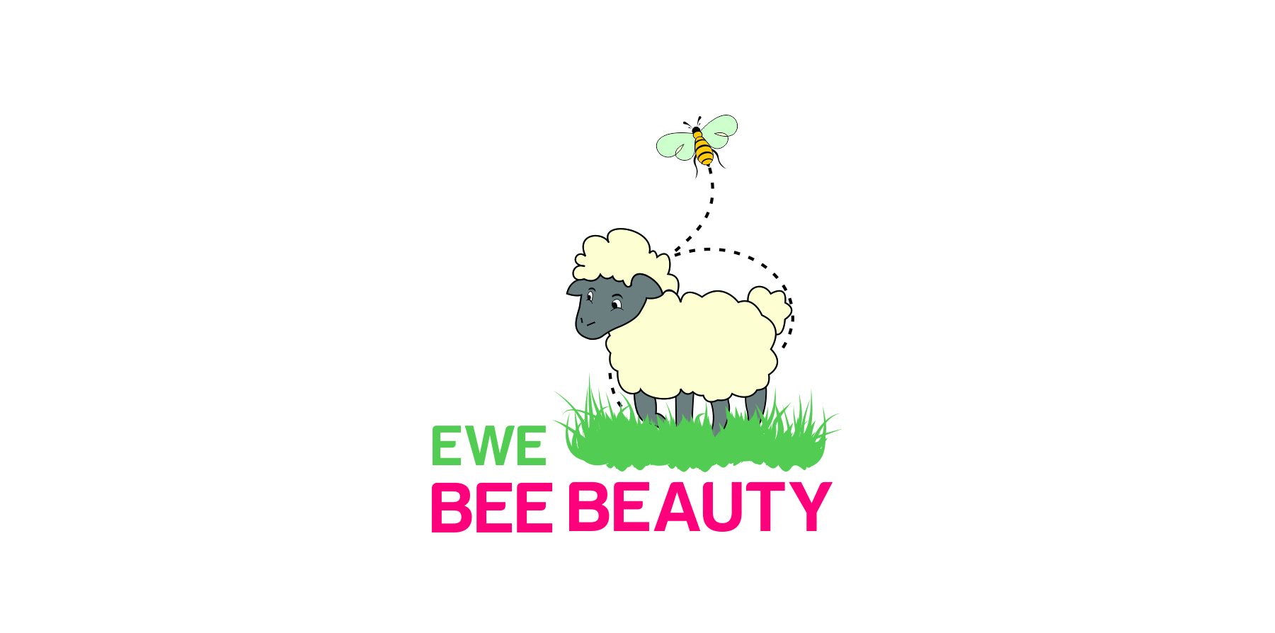 Logo Design by debdesign for Ewe Bee Beauty | Design #20534741