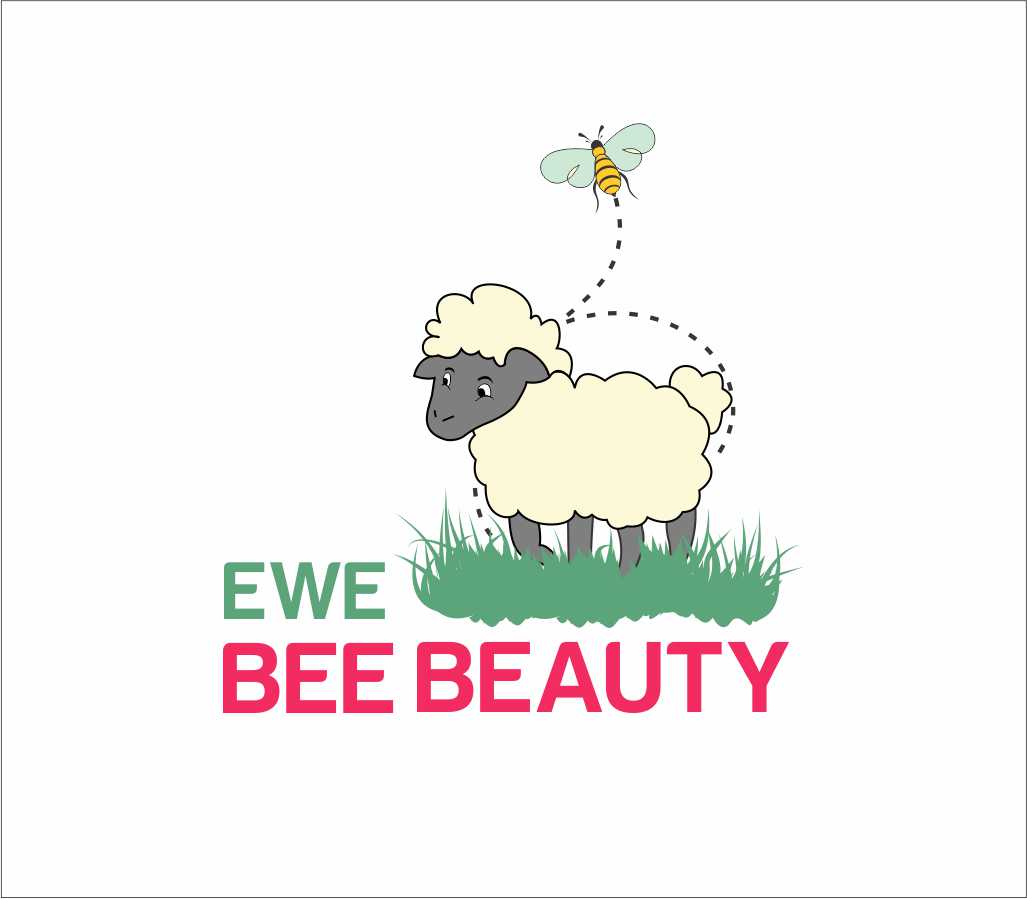 Logo Design by debdesign for Ewe Bee Beauty | Design #20537051