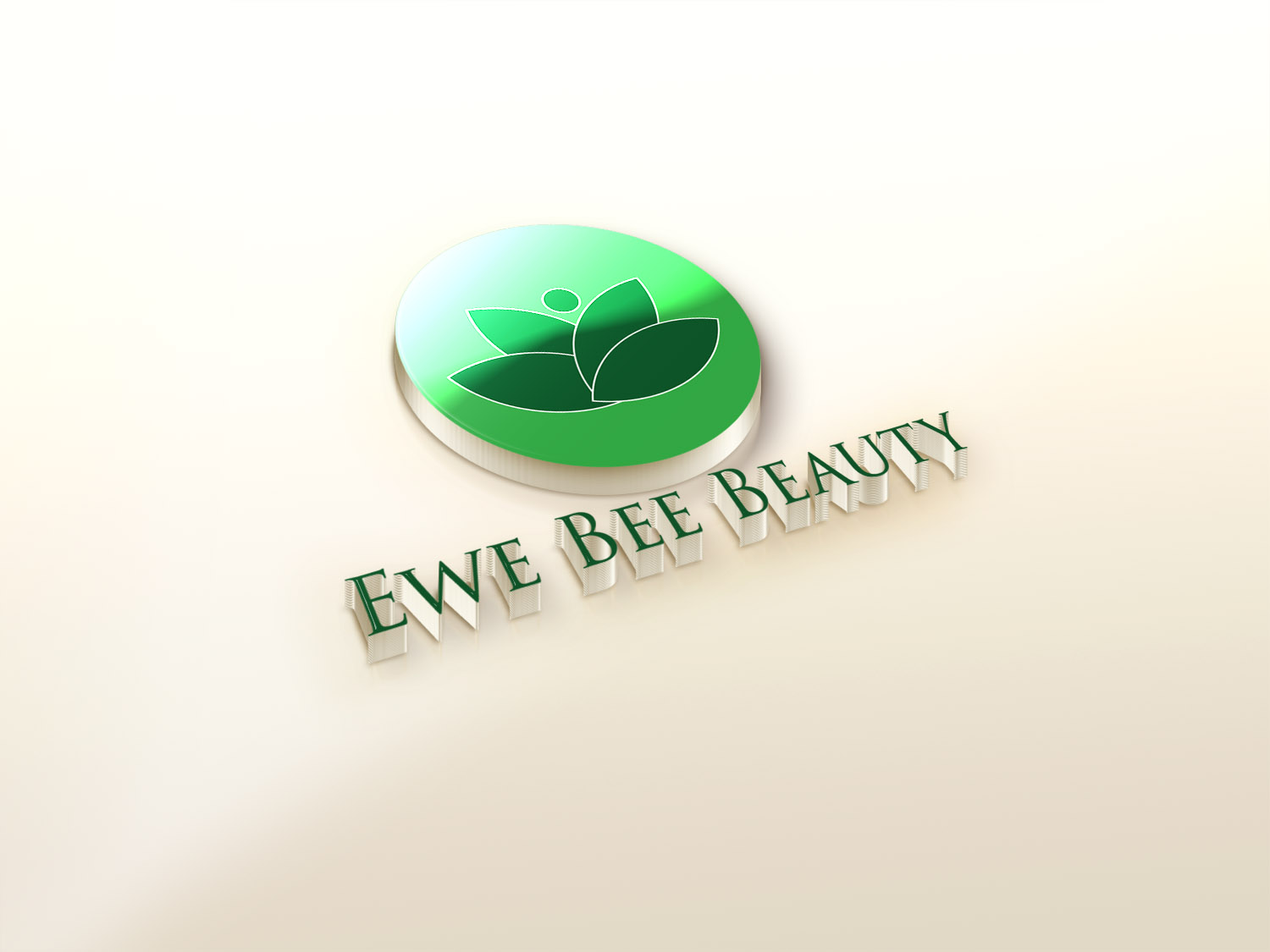 Logo Design by raj909shah for Ewe Bee Beauty | Design #20543014