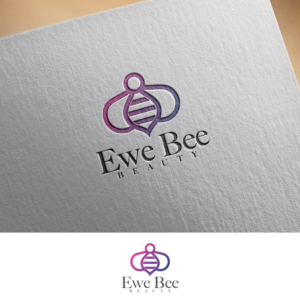 Logo Design by DesignDUO for Ewe Bee Beauty | Design: #20528438