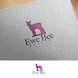 Logo Design by DesignDUO for Ewe Bee Beauty | Design: #20528439