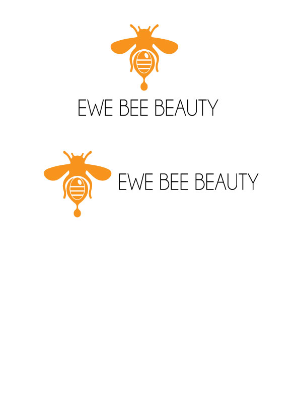 Logo Design by goodigital13 for Ewe Bee Beauty | Design #20520493