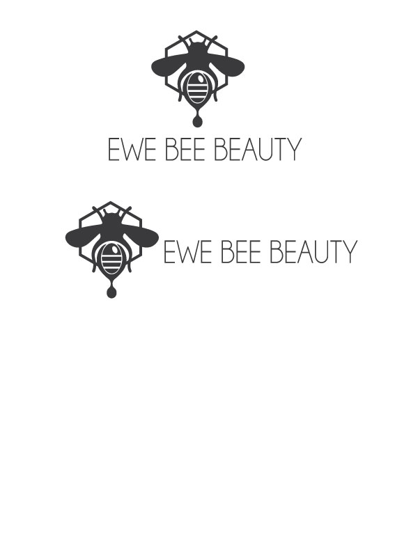 Logo Design by goodigital13 for Ewe Bee Beauty | Design #20520553