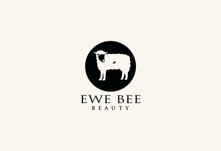 Logo Design by ms.logolady for Ewe Bee Beauty | Design #20553529
